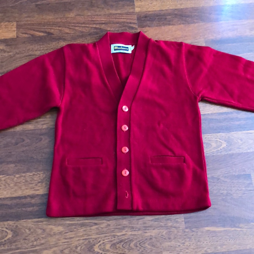 Red Cardigan
